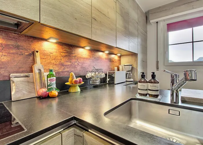 Apartmán Neige & Soleil 15, Central, Terrasse & View