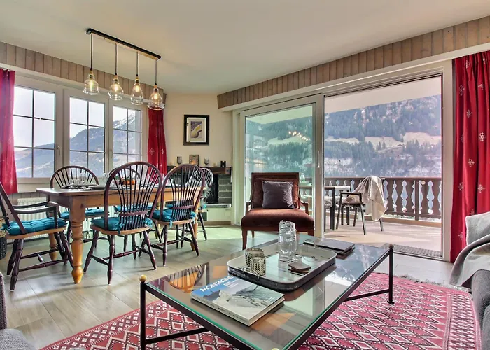 Neige & Soleil 15, Central, Terrasse & View Apartmán